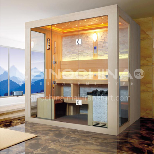 Non-standard customized multi-person sauna room Khan steam room dry steam room equipment Sauna room customization AO-103